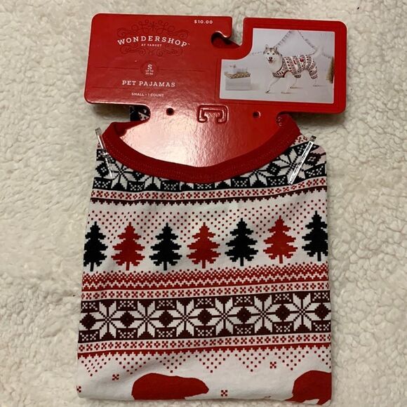 Wondershop Size Small Pet Pajamas- up to 20 pounds - Picture 1 of 5